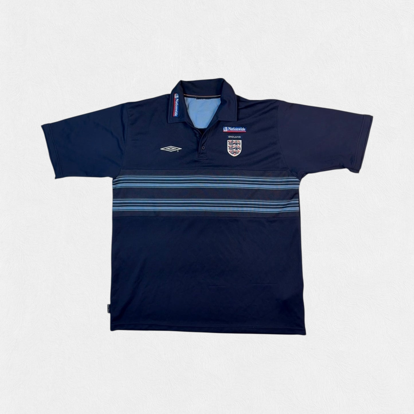 Vintage England 2000/01 Umbro training polo shirt (XL)