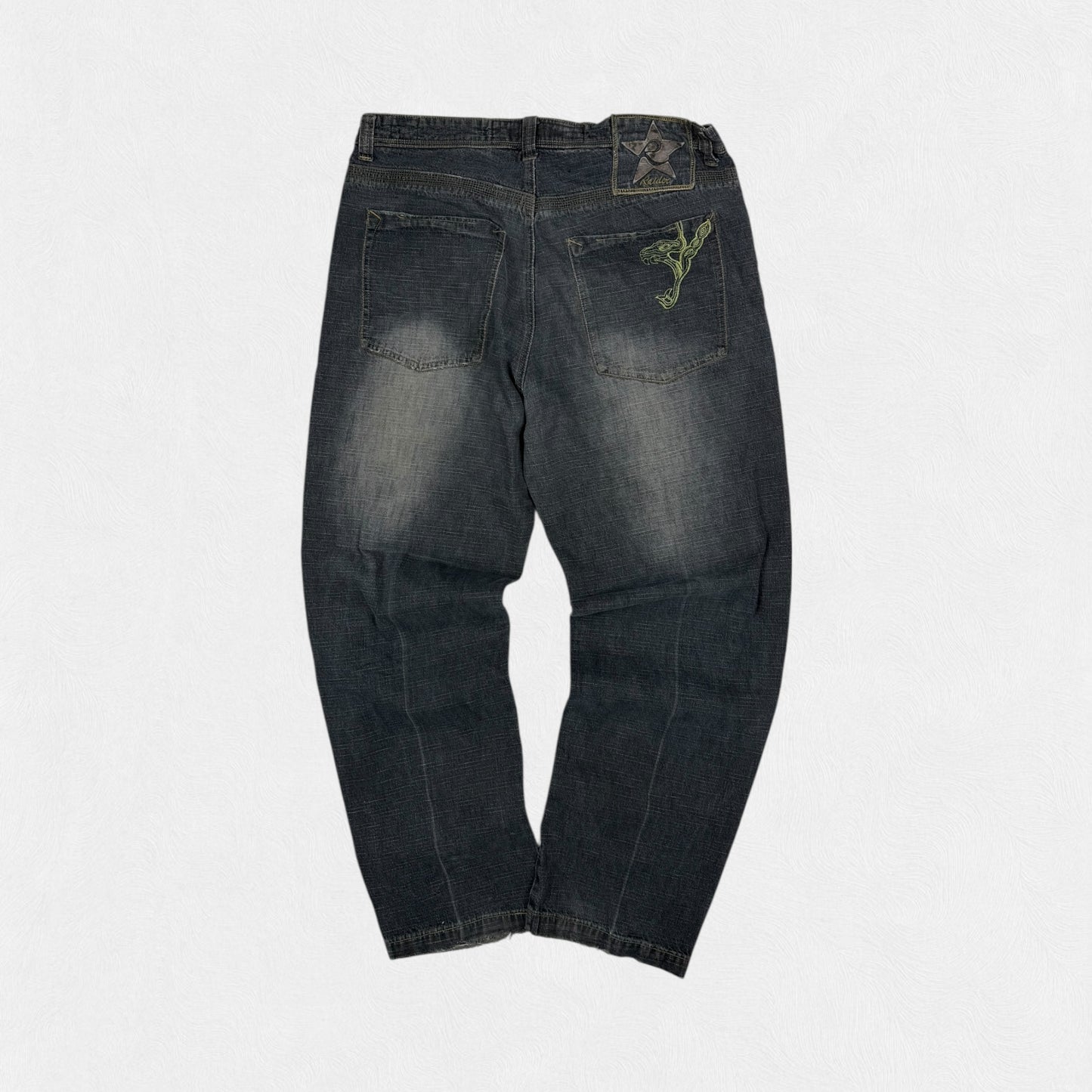 Vintage Y2K baggy hip hop jeans (W38)