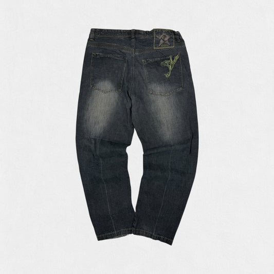 Vintage Y2K baggy hip hop jeans (W38)