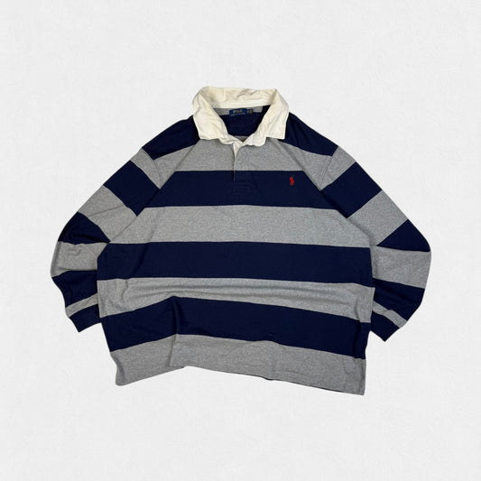 Polo Ralph Lauren striped rugby polo shirt (4XL)