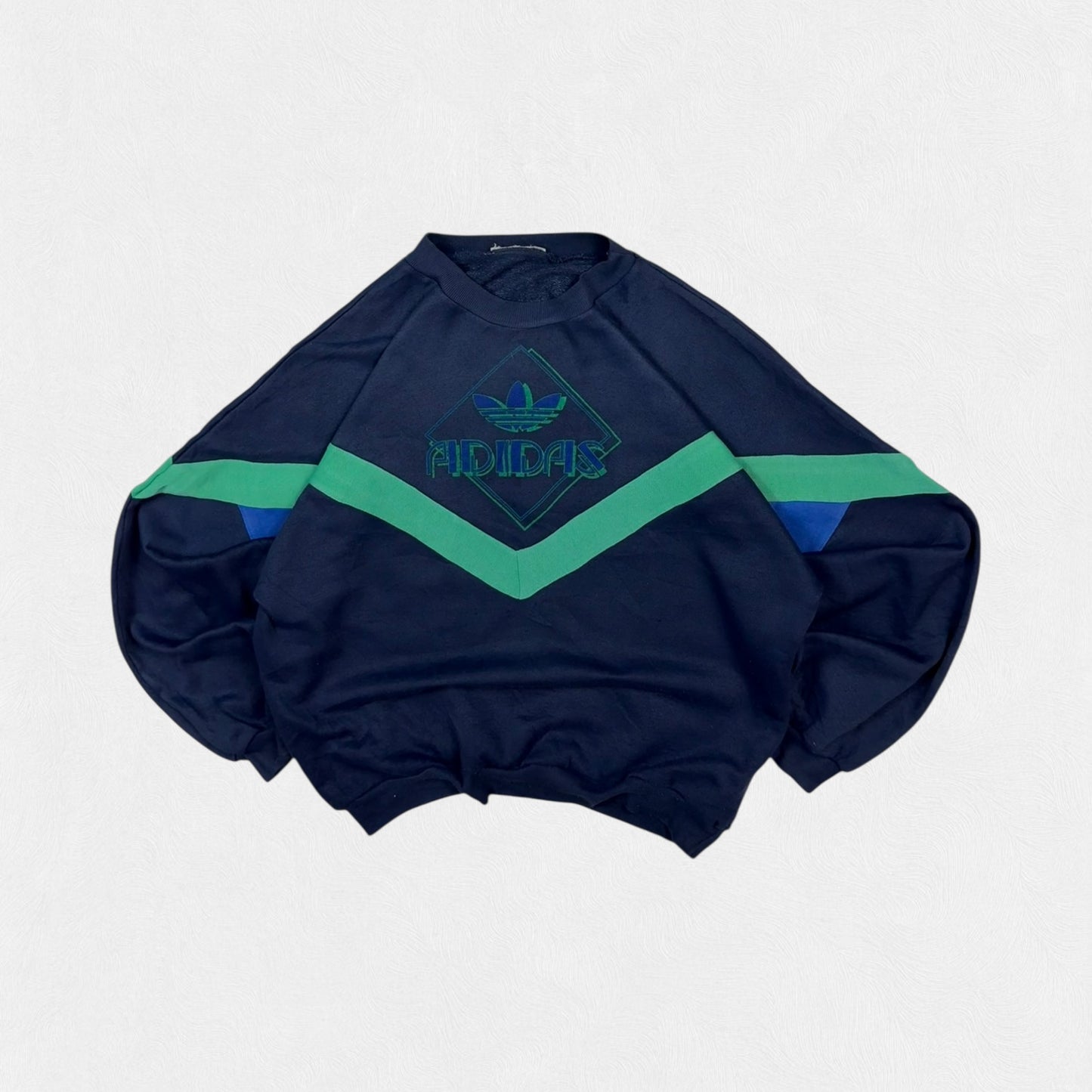 Vintage 90s Adidas originals colour block sweatshirt (S)