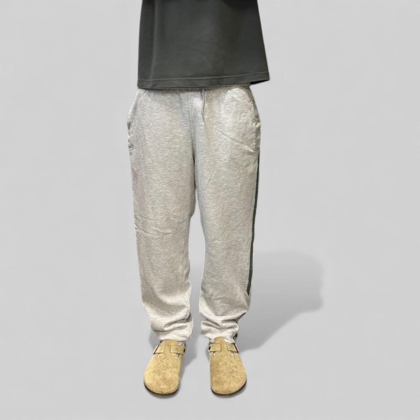 Vintage Adidas spell out baggy joggers (L)