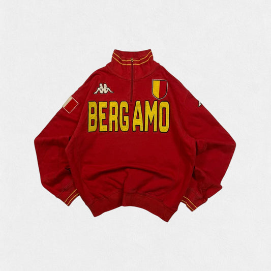 Vintage Bergamo Kappa quarter zip sweatshirt (M)
