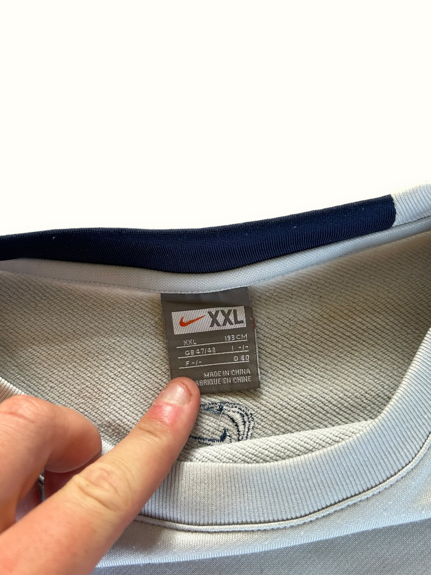 Vintage Nike mini swoosh sweatshirt (XXL)