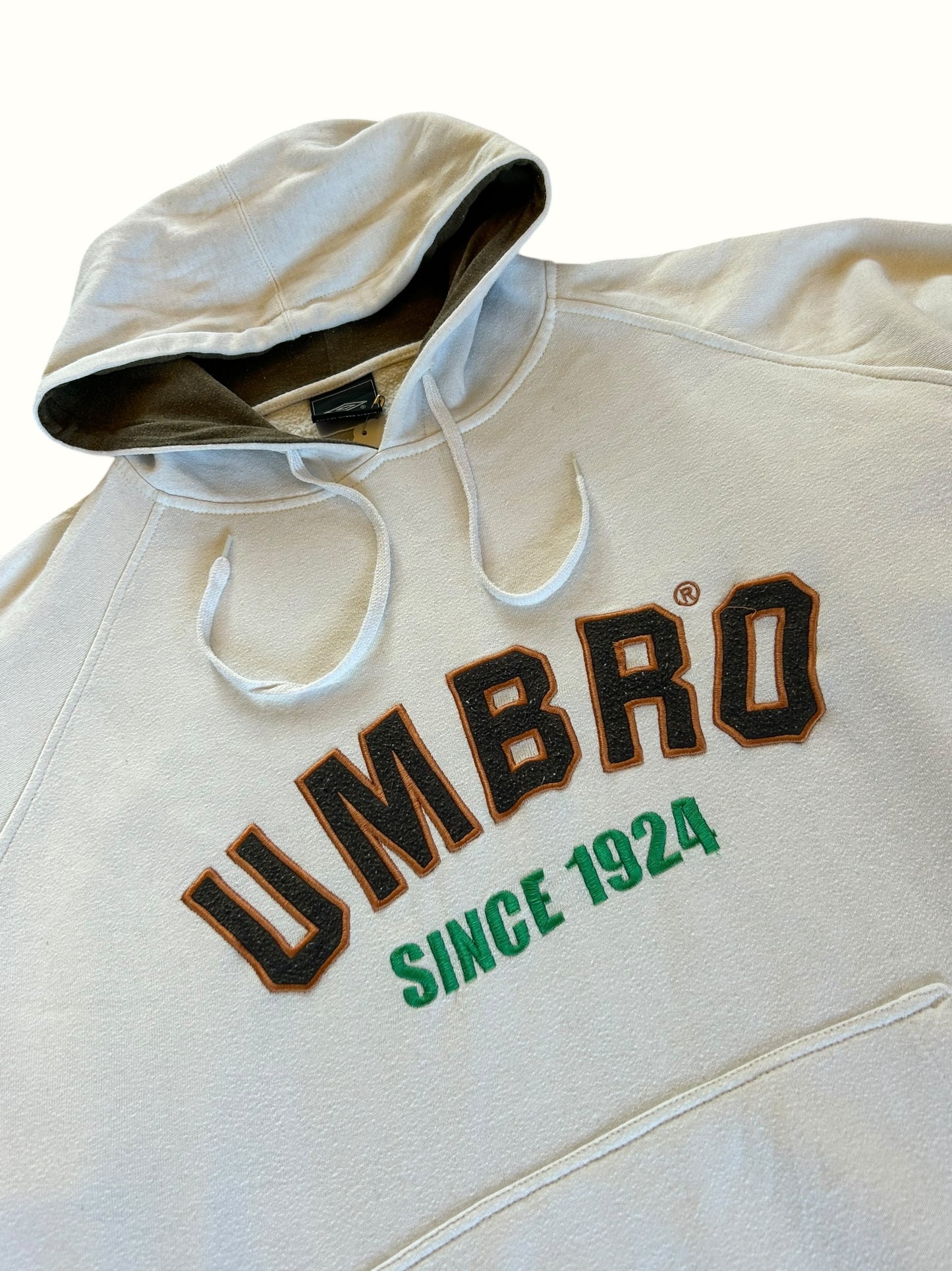 Vintage Umbro spell out hoodie (XXL)
