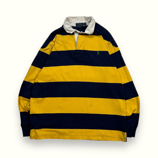 Polo Ralph Lauren striped rugby polo shirt (XL)