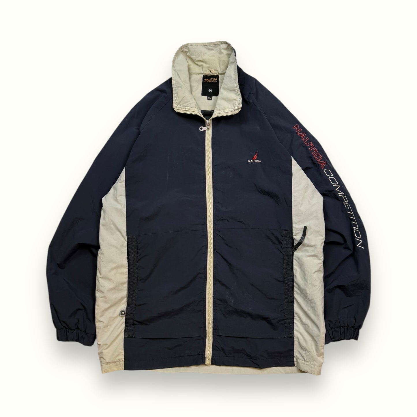 Vintage Nautica Competition spell out lightweight jacket (XL)
