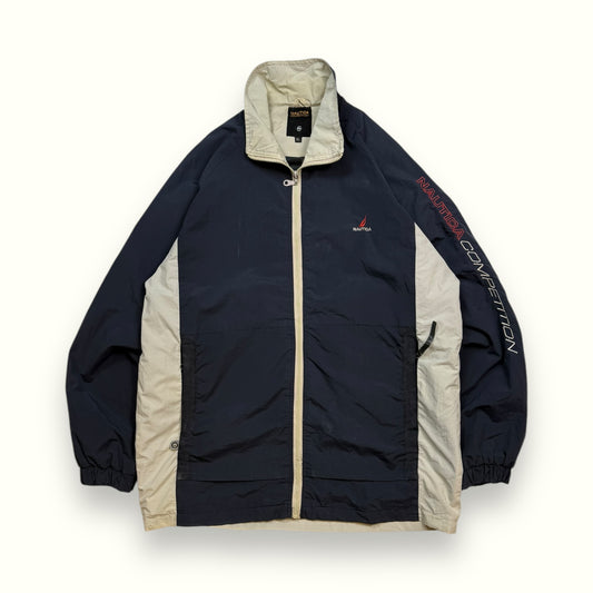 Vintage Nautica Competition spell out lightweight jacket (XL)