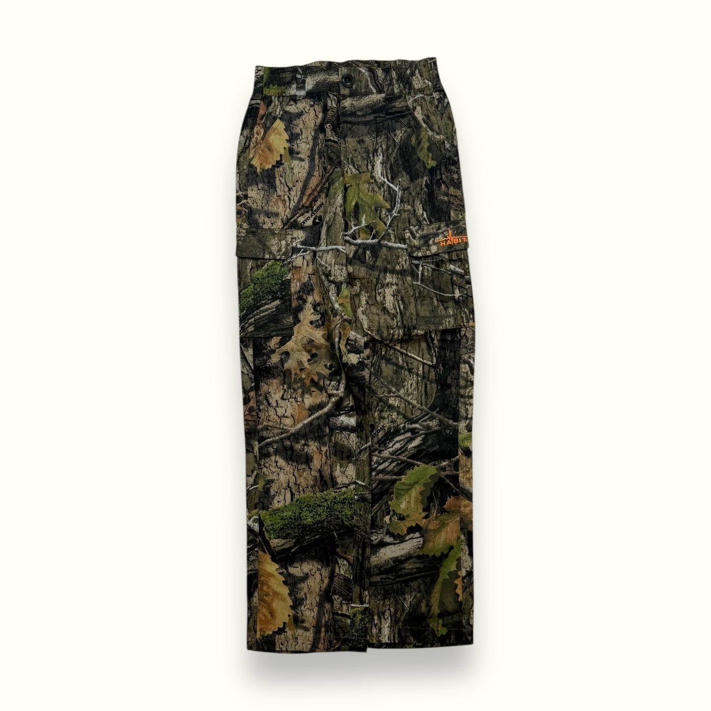 Real tree camo baggy cargo pants (W28)