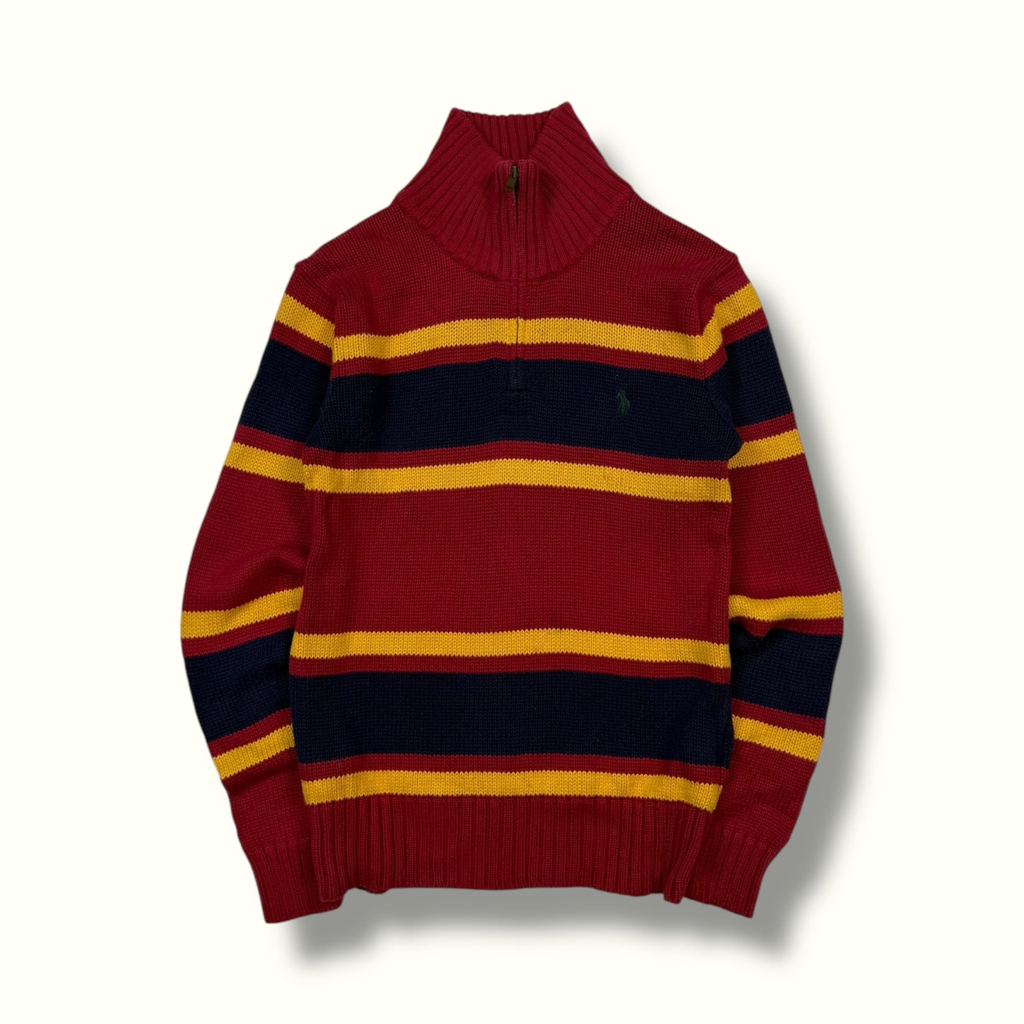 Polo Ralph Lauren quarter zip knit sweater (M)