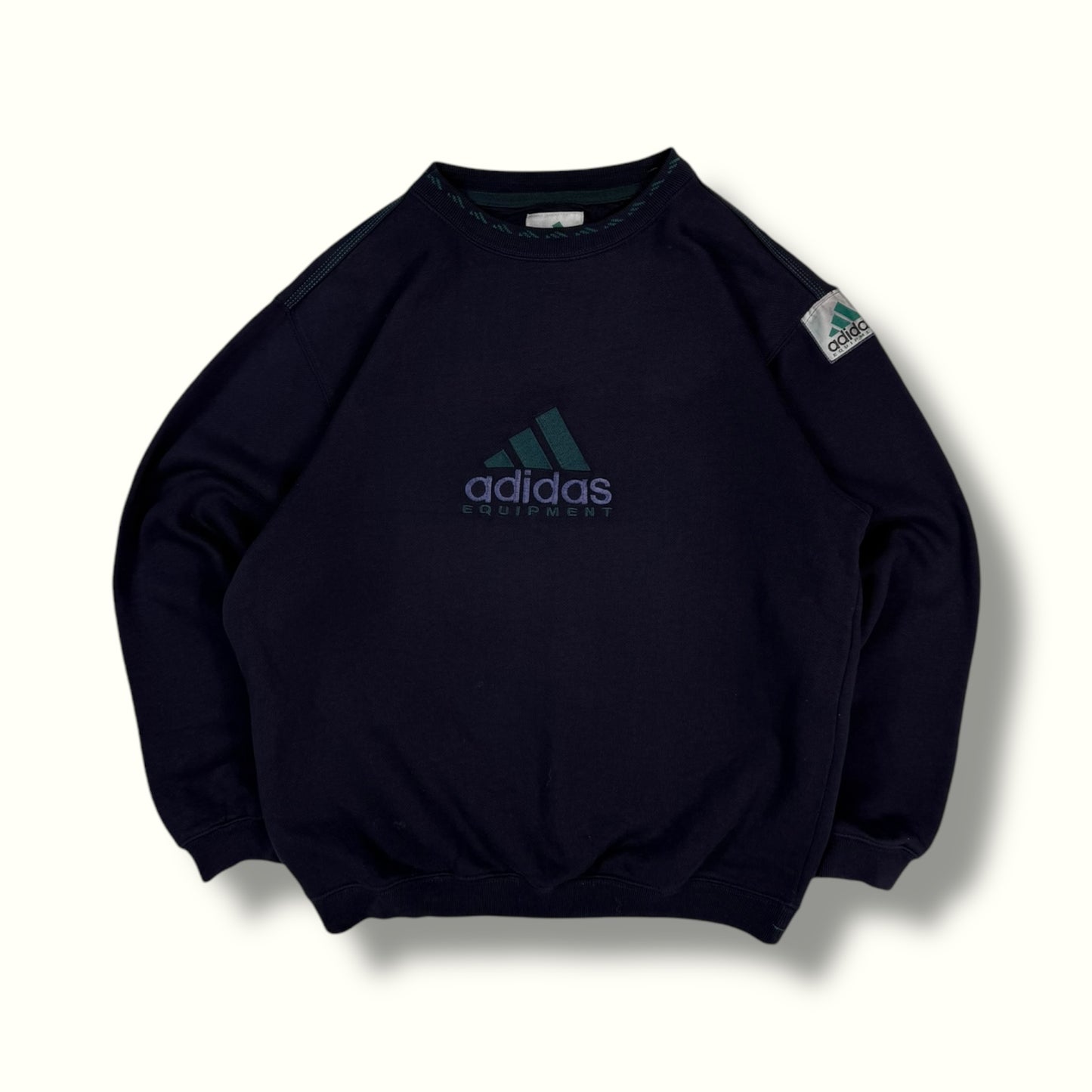 Vintage 90s Adidas equipment sweatshirt (XS)