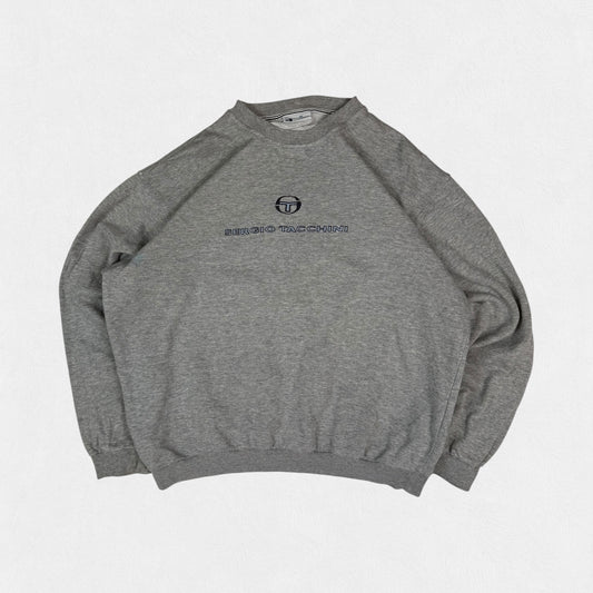 Vintage Sergio Tacchini spell out sweatshirt (M)