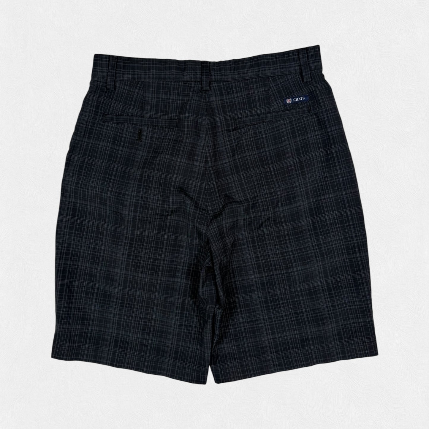 Vintage Chaps checkered shorts (W30)