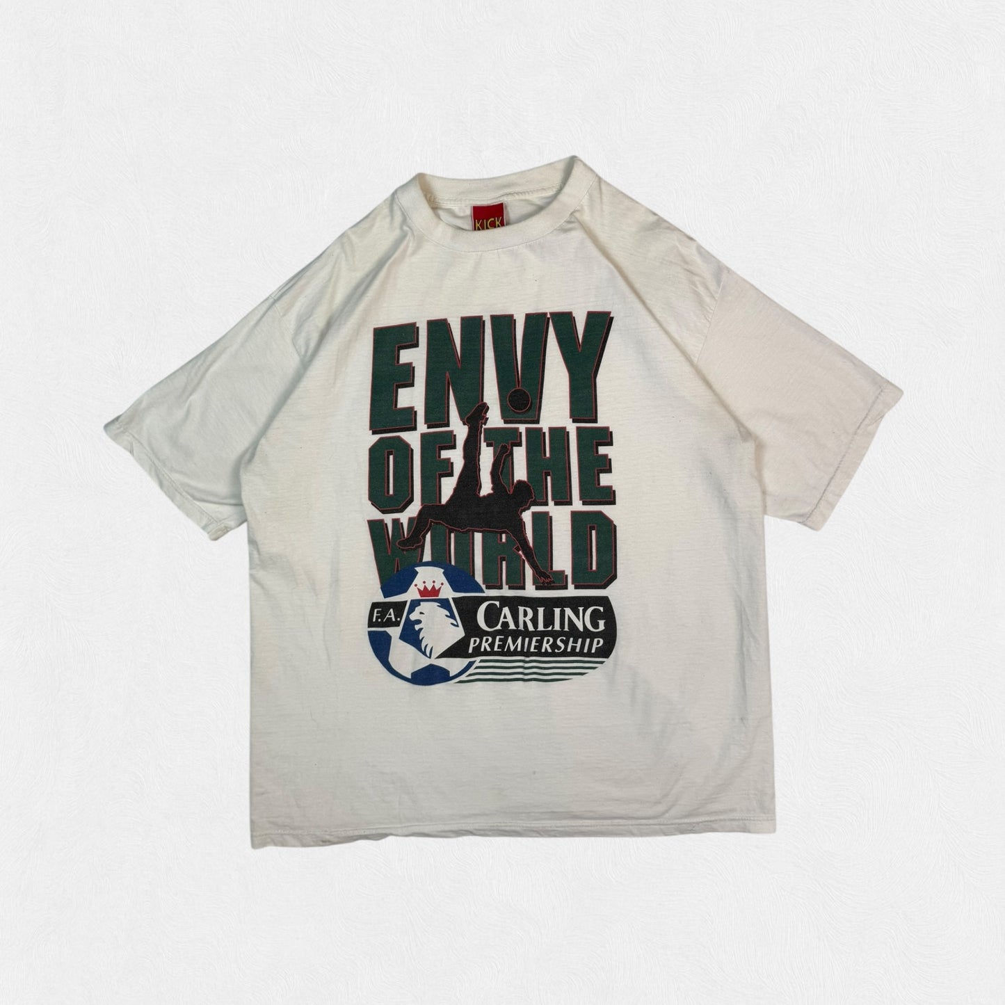 Vintage 90s Kick Carling Premiership football graphic tee (XL)