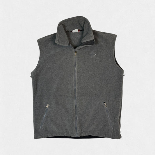 Mammut full zip fleece vest (L)