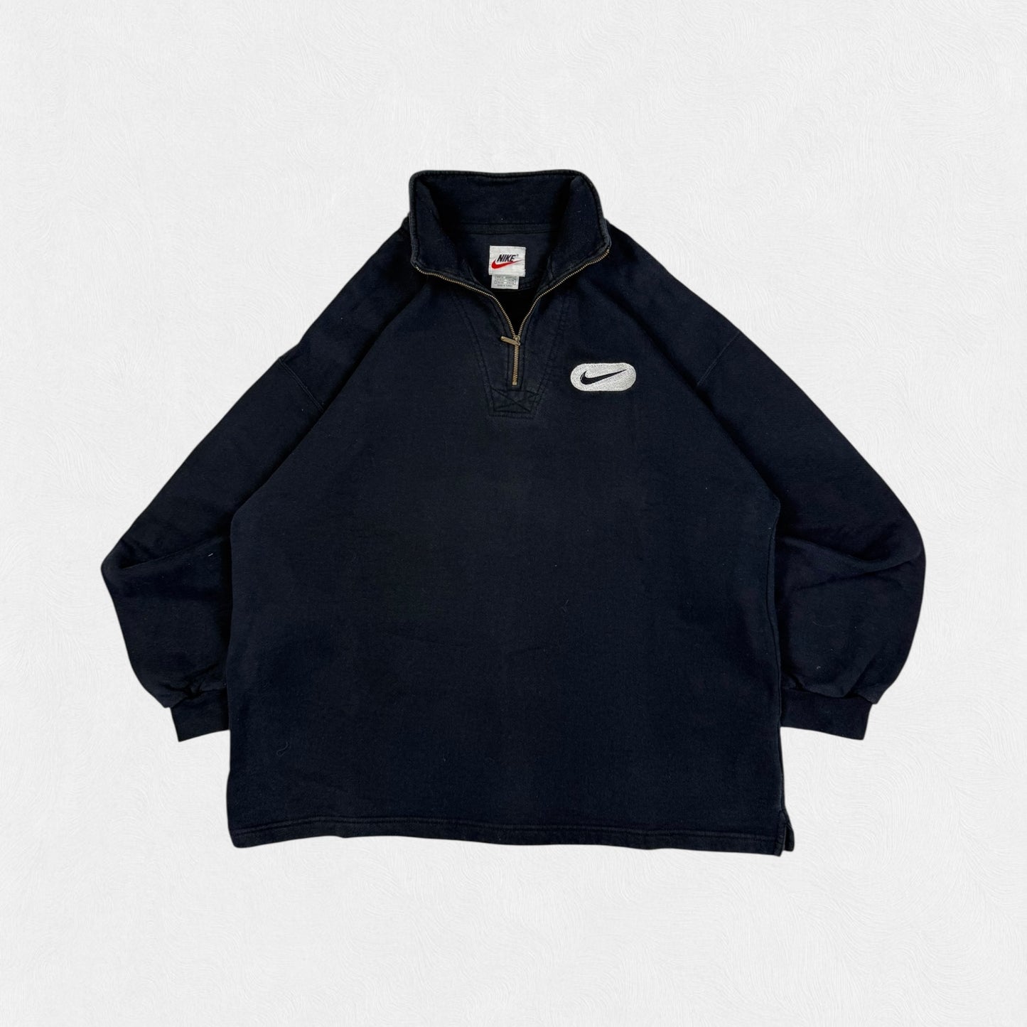 Vintage 90s Nike quarter zip sweatshirt (XL)