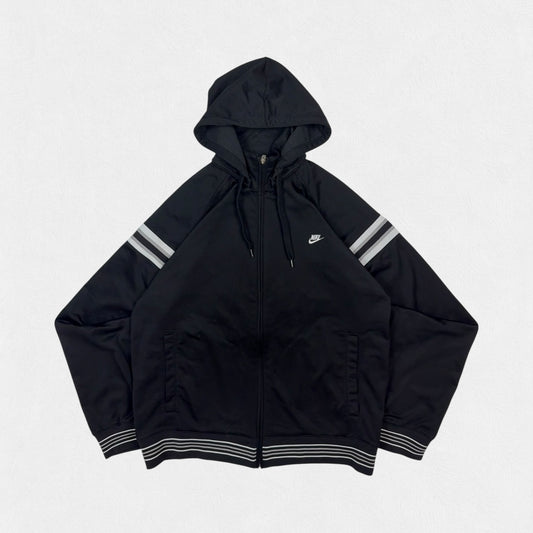 Vintage Nike hooded track jacket (L)