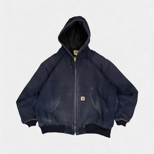Vintage Carhartt active hooded workwear jacket (XL)