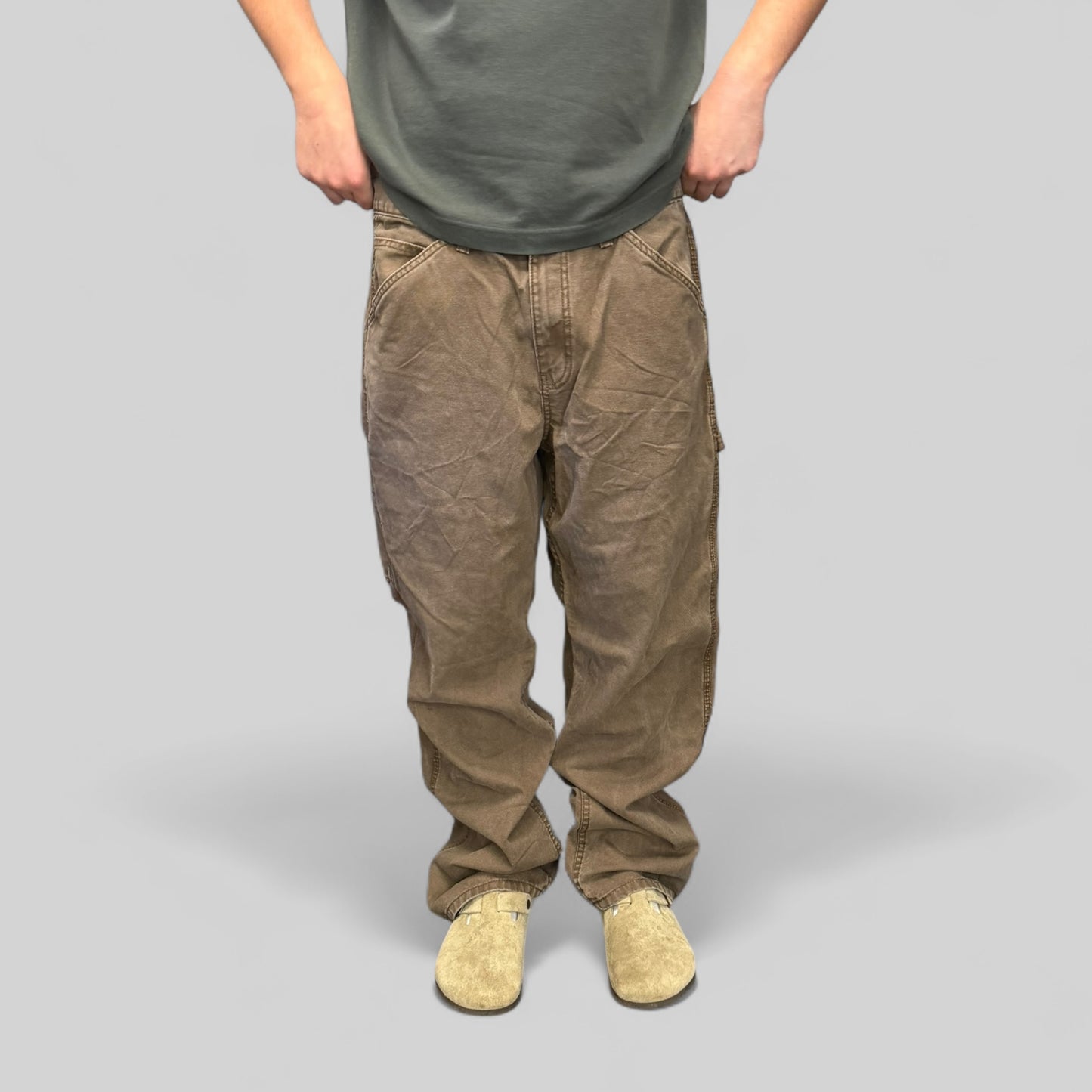 Vintage Schmidt baggy carpenter pants (W36)