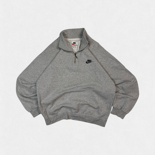 Vintage 90s Nike quarter zip sweatshirt (L)