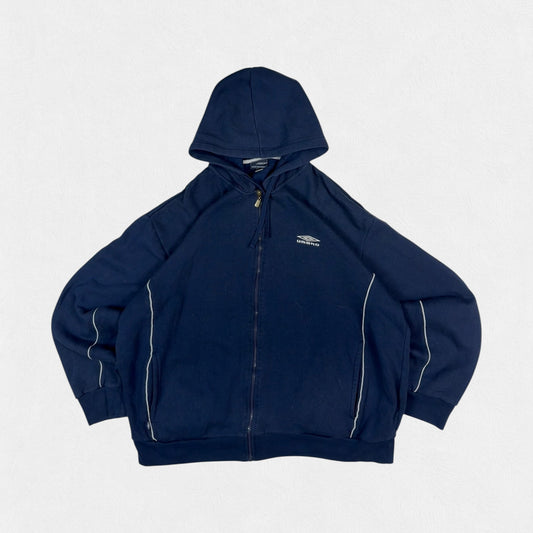 Vintage Umbro small logo full zip hoodie (XL)