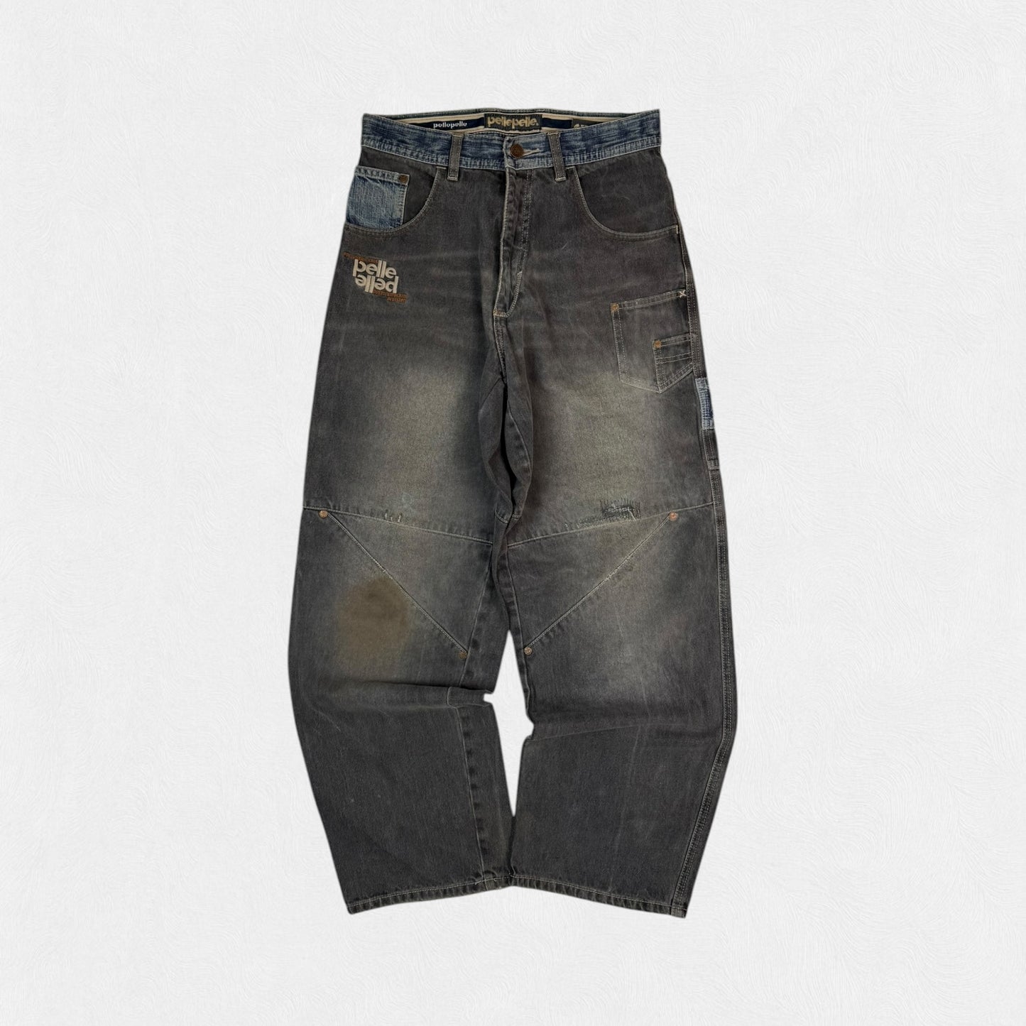 Vintage Pelle Pelle baggy jeans (W30)