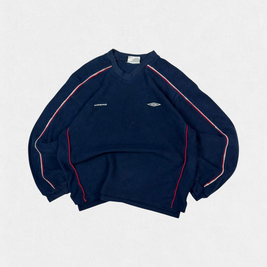 Vintage Umbro small logo fleece sweatshirt (L)