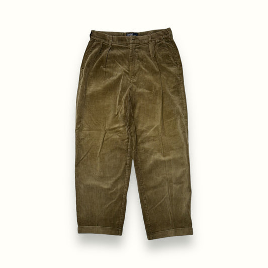 Vintage Ralph Lauren baggy corduroy trousers (W34)