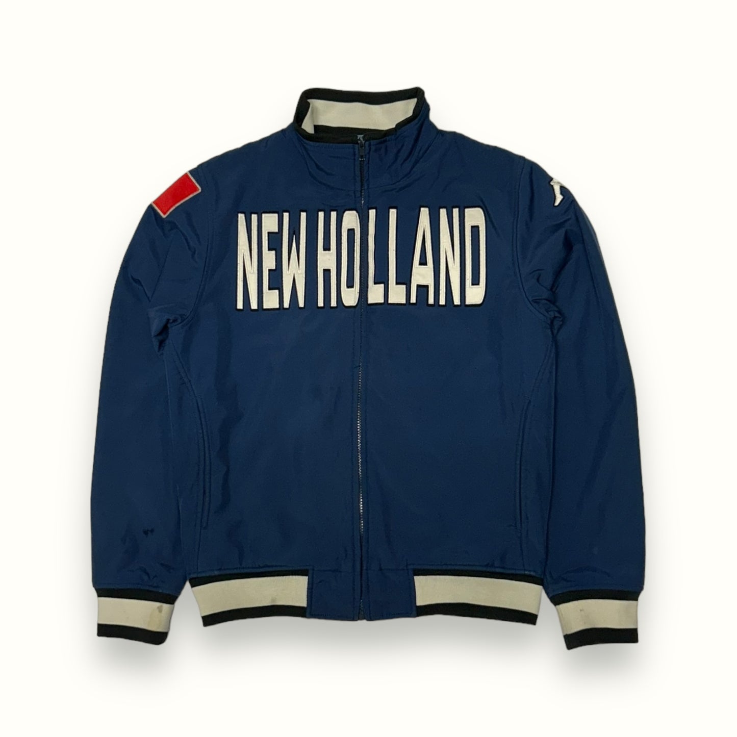 Vintage Kappa New Holland spell out bomber jacket (M)