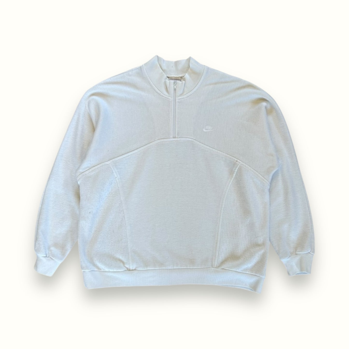 Vintage 90s Nike Quarter zip sweatshirt (XL)