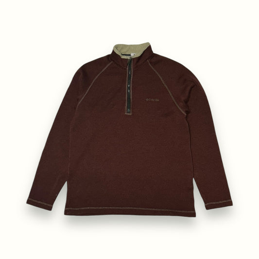 Columbia quarter zip fleece (L)