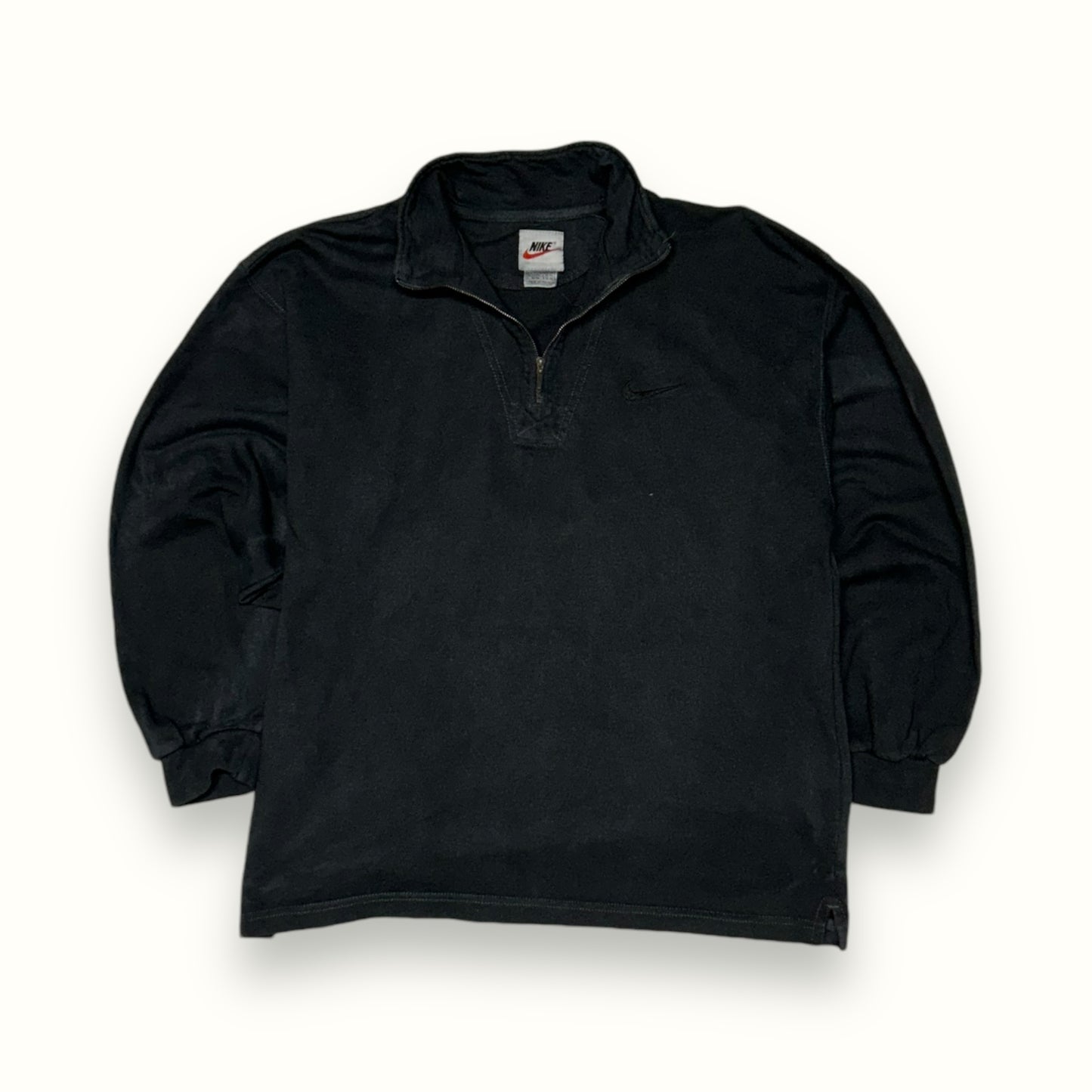 Vintage 90s Nike quarter zip sweatshirt (L)