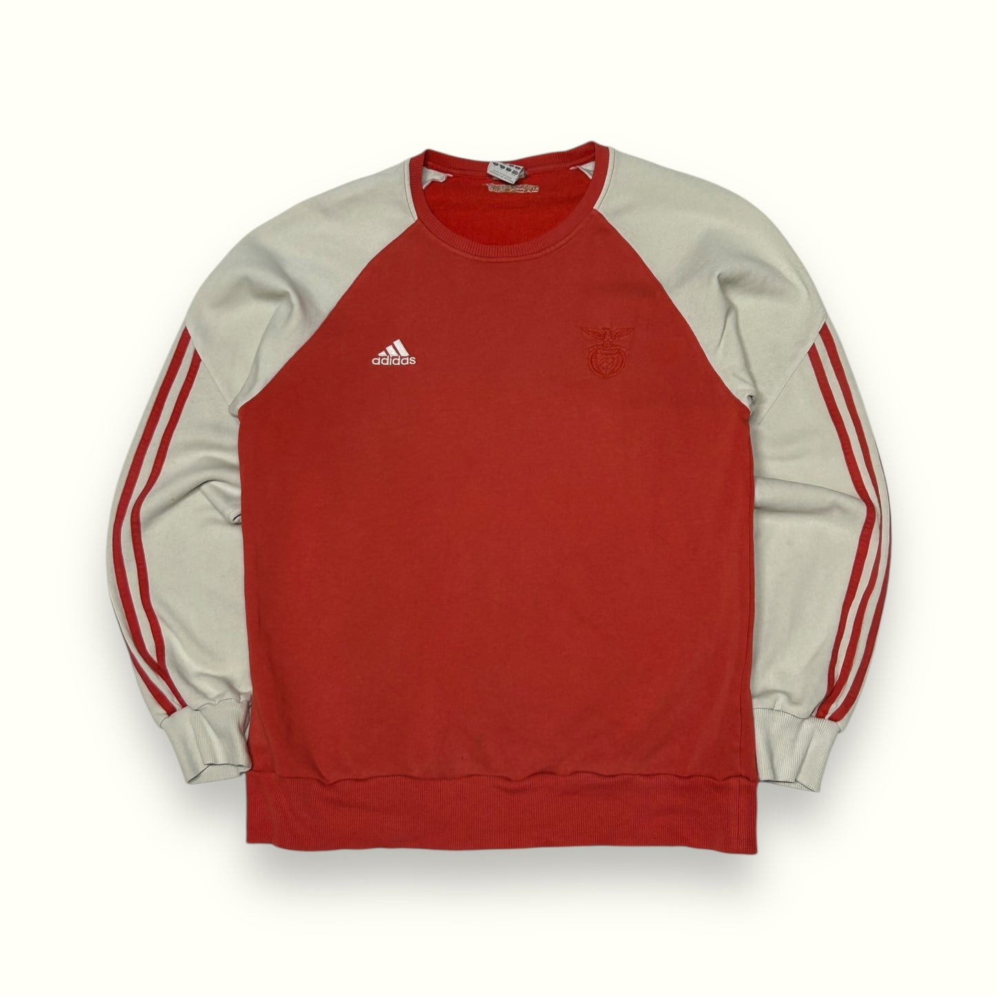 Vintage Benfica adidas 2007 football sweatshirt (M)