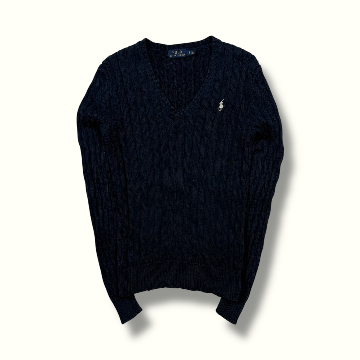 Polo Ralph Lauren cable knit sweater (S)