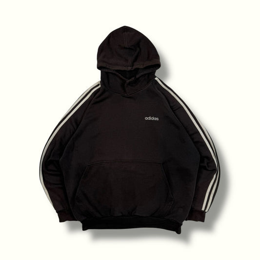 Vintage 90s Adidas spell out hoodie (L)