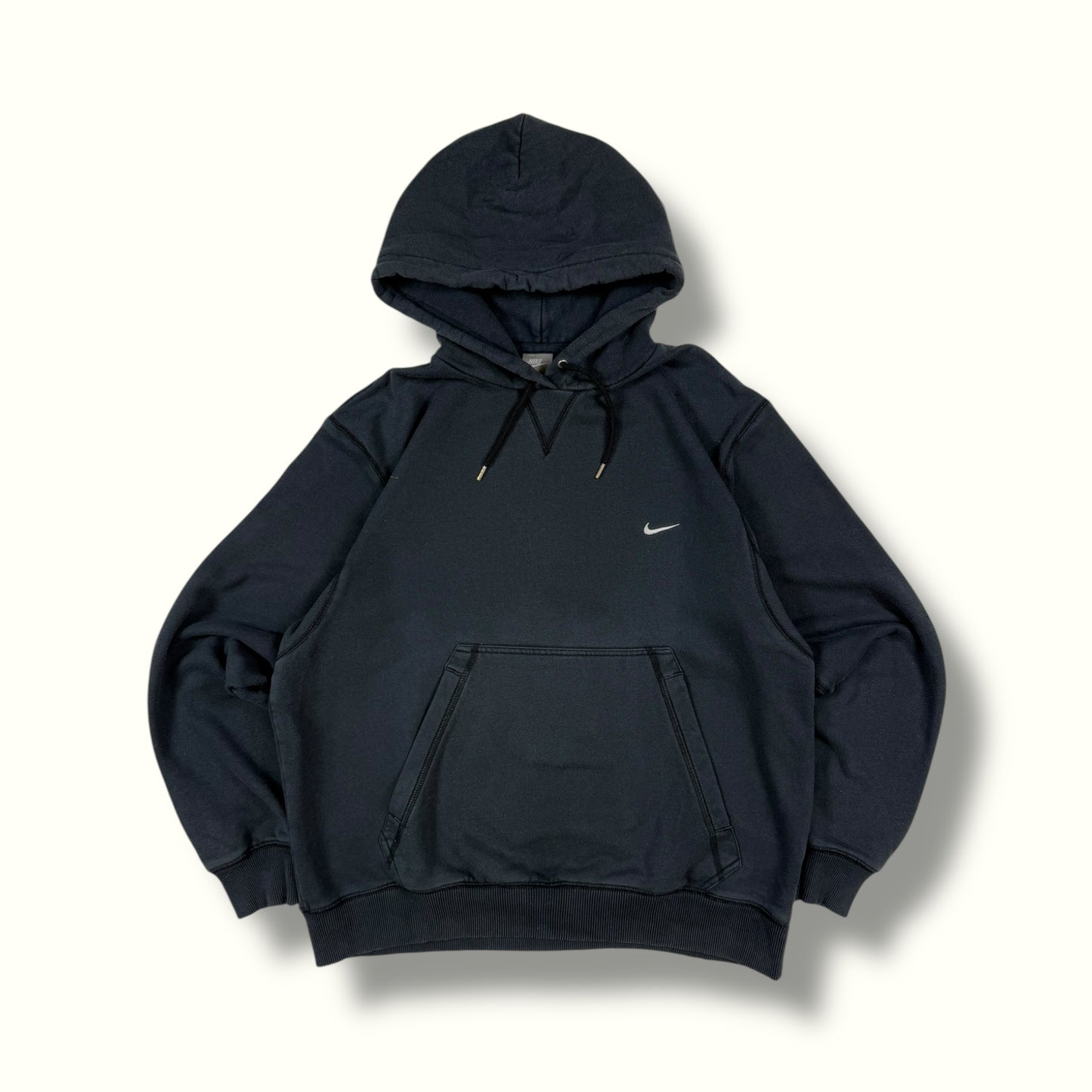 Vintage Nike mini swoosh hoodie (L)