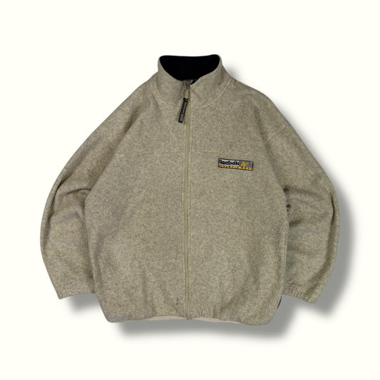 Vintage Reebok athletic dept full zip fleece (S)