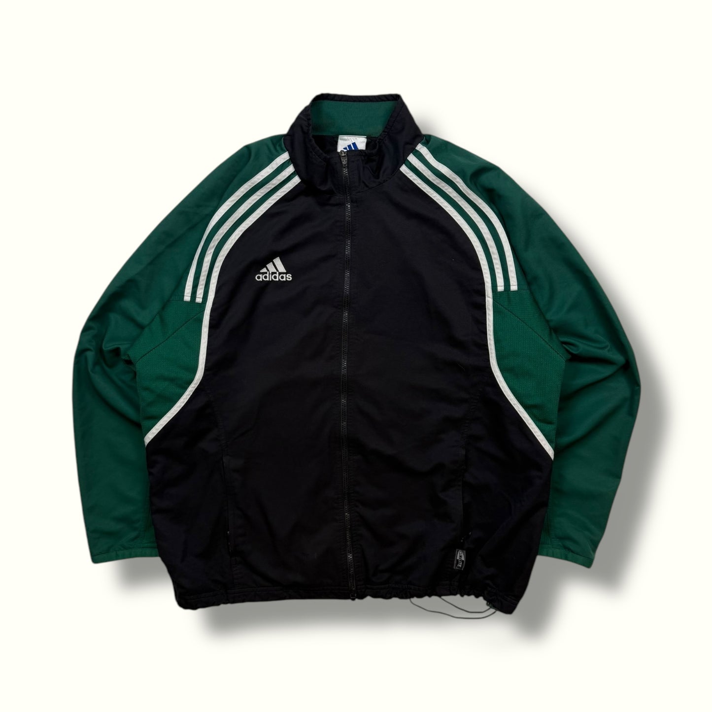 Vintage Adidas colour block track jacket (L)