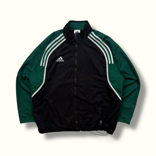 Vintage Adidas colour block track jacket (L)
