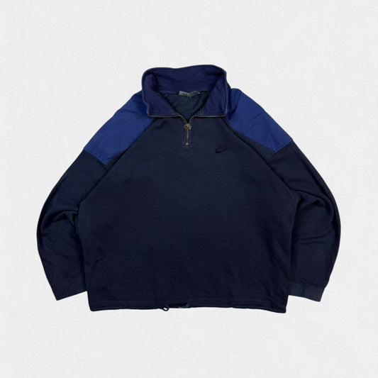 Vintage 90s Nike air quarter zip sweatshirt (L)