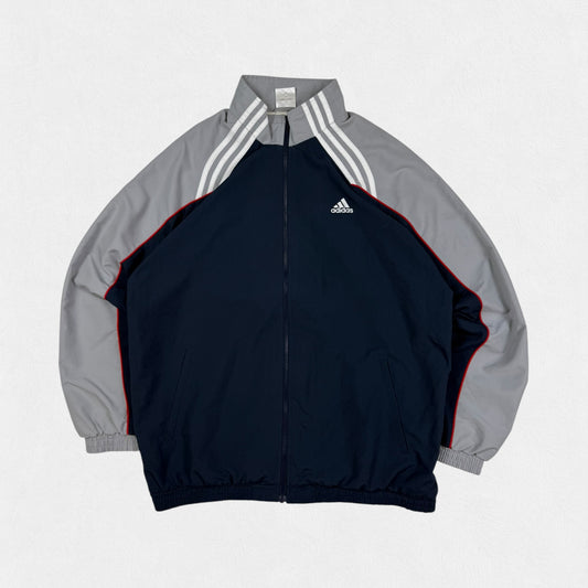 Vintage Adidas colour block track jacket (XL)