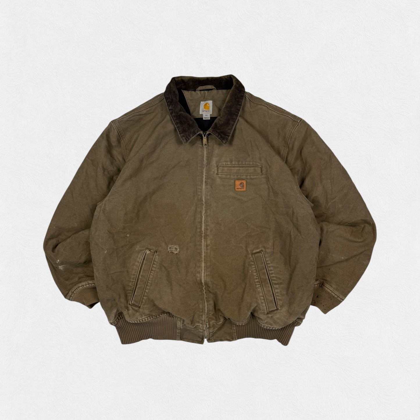 Carhartt Bankston canvas bomber work jacket (XXL)
