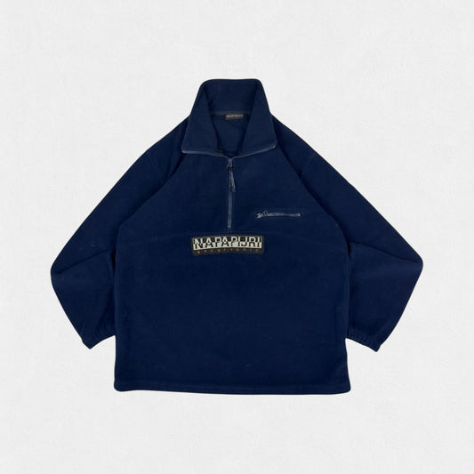 Vintage Napapijri quarter zip fleece (L)