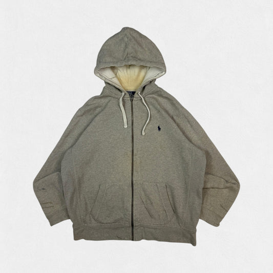 Vintage Polo Ralph Lauren full zip hoodie (XL)