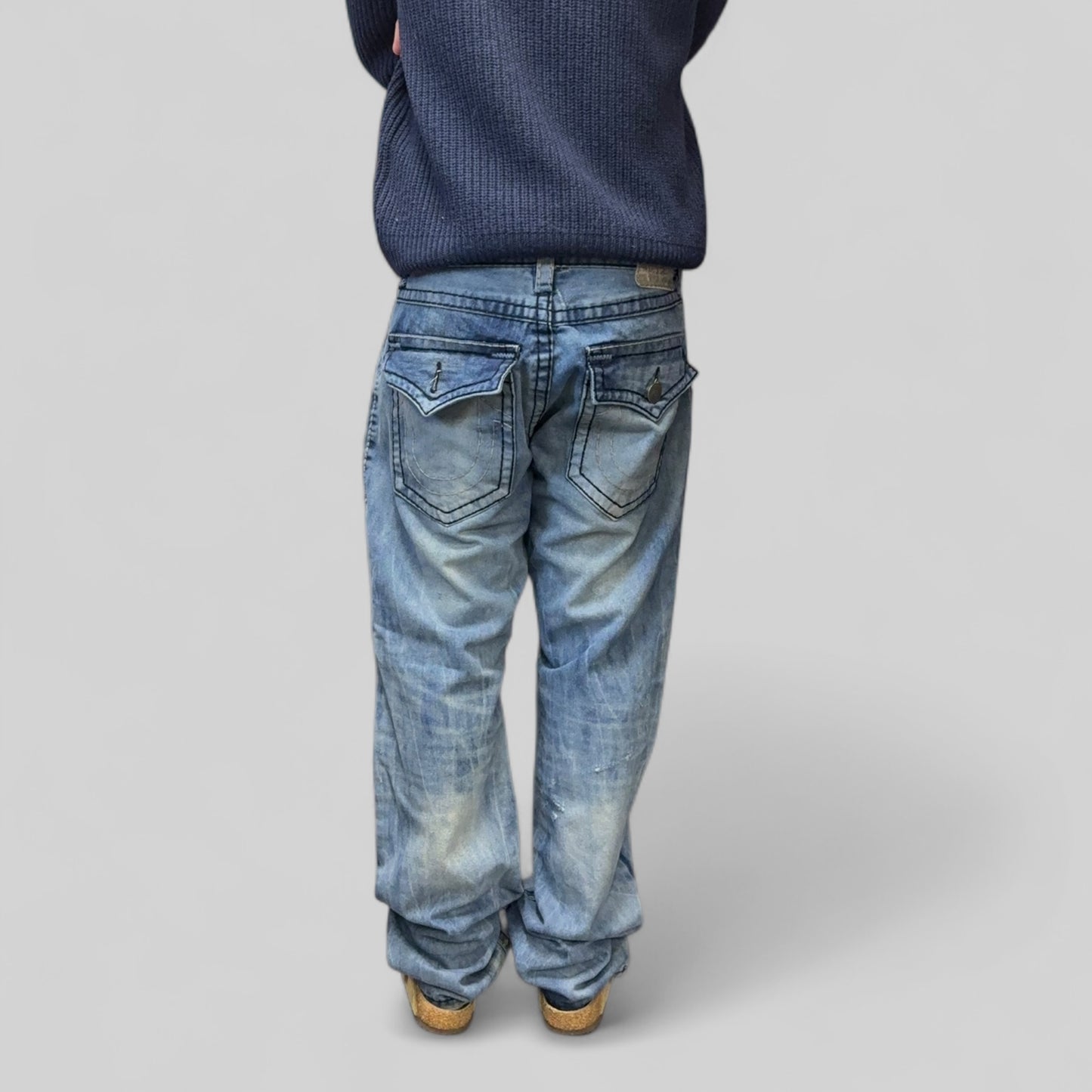 Vintage Y2K True Religion baggy jeans (W36)