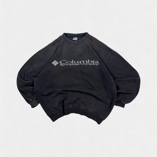 Vintage Columbia spell out sweatshirt (L)