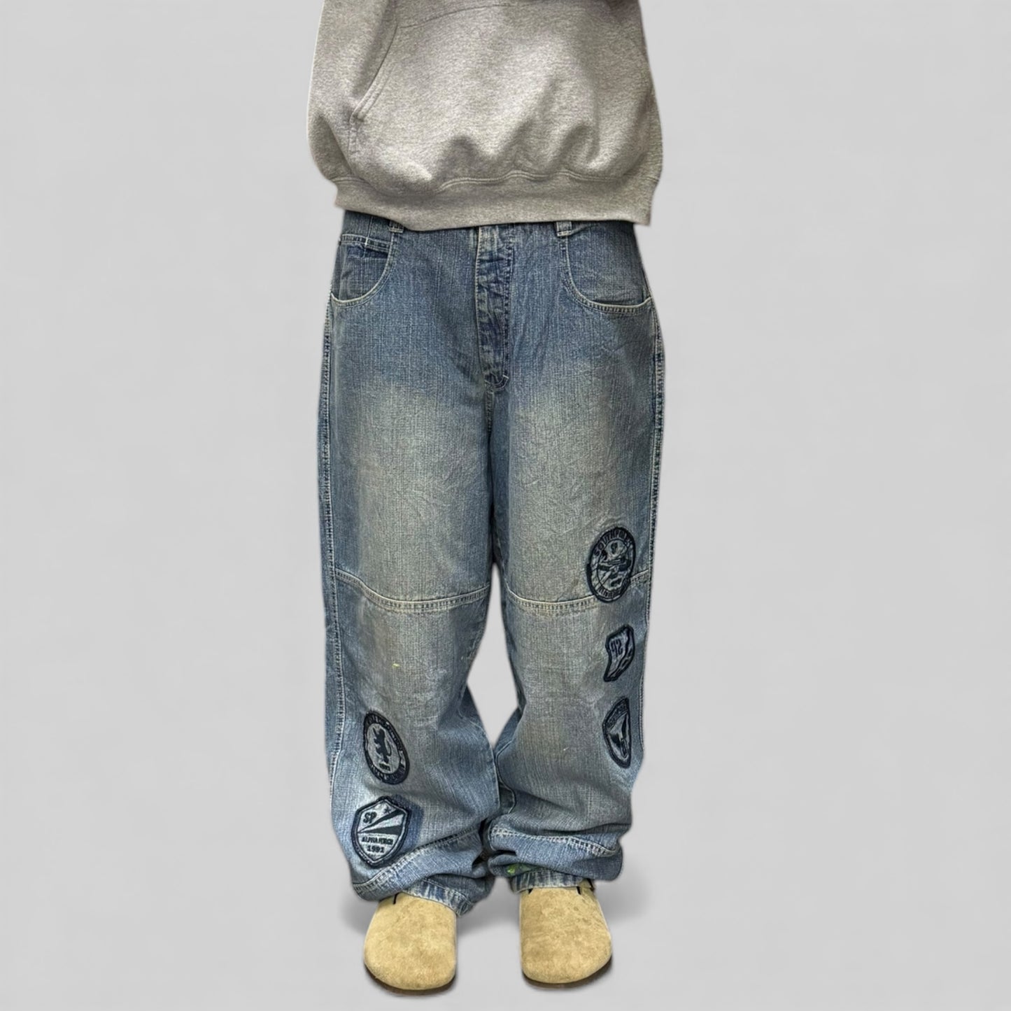 Vintage Y2K Southpole baggy hip hop jeans (W36)