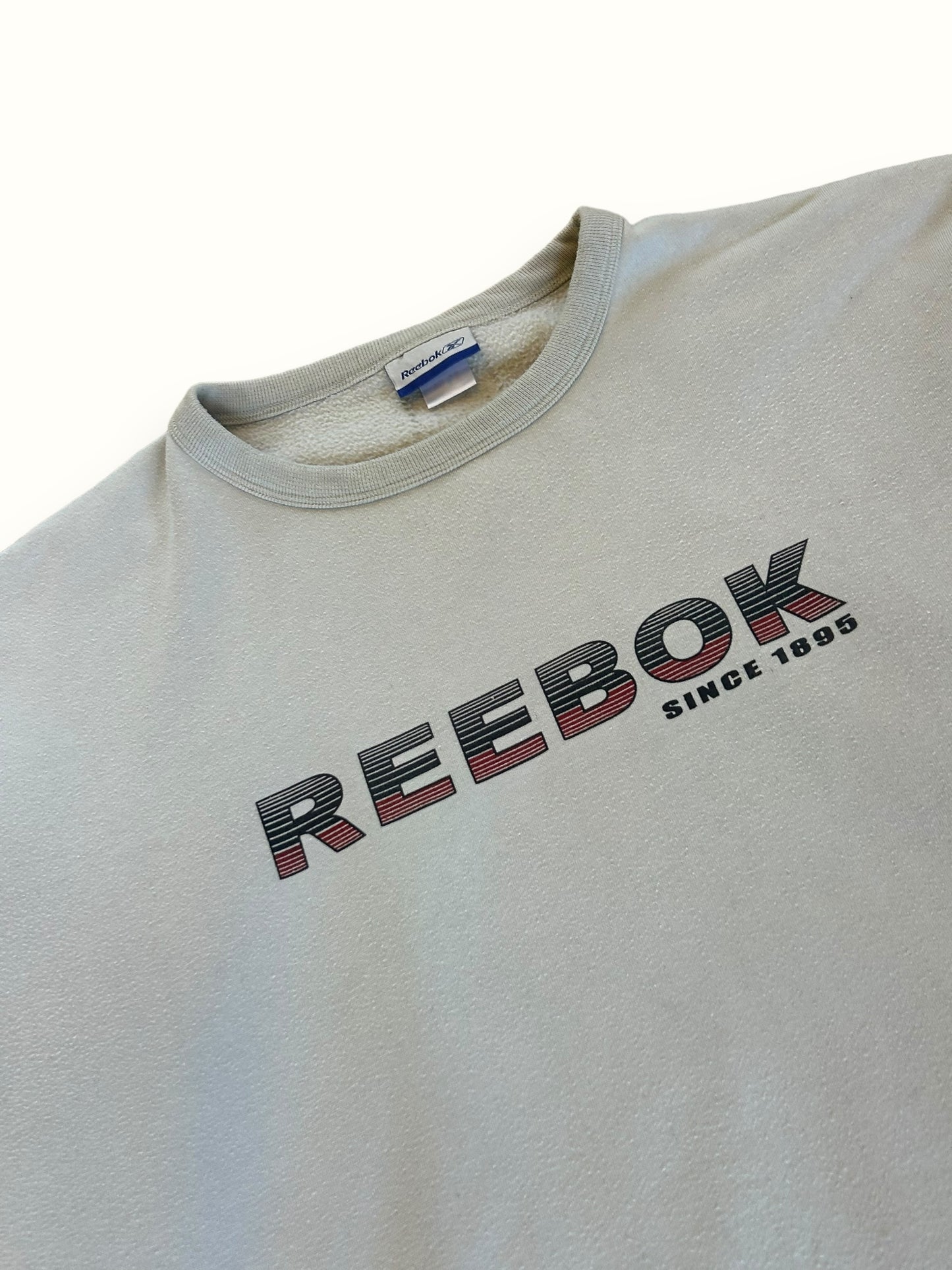 Vintage Reebok spell out sweatshirt (L)