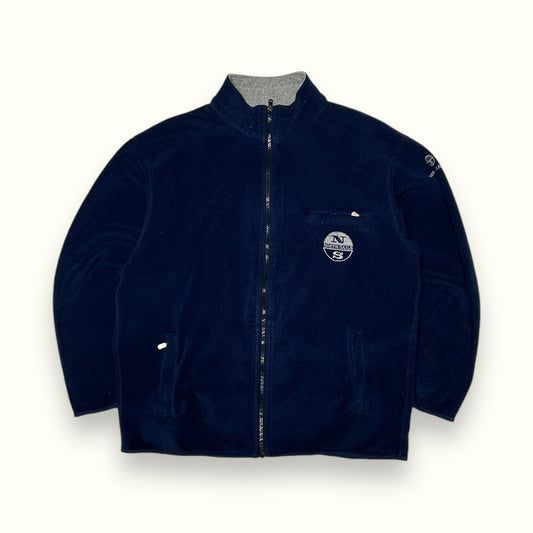 Vintage North sails full zip fleece (L)