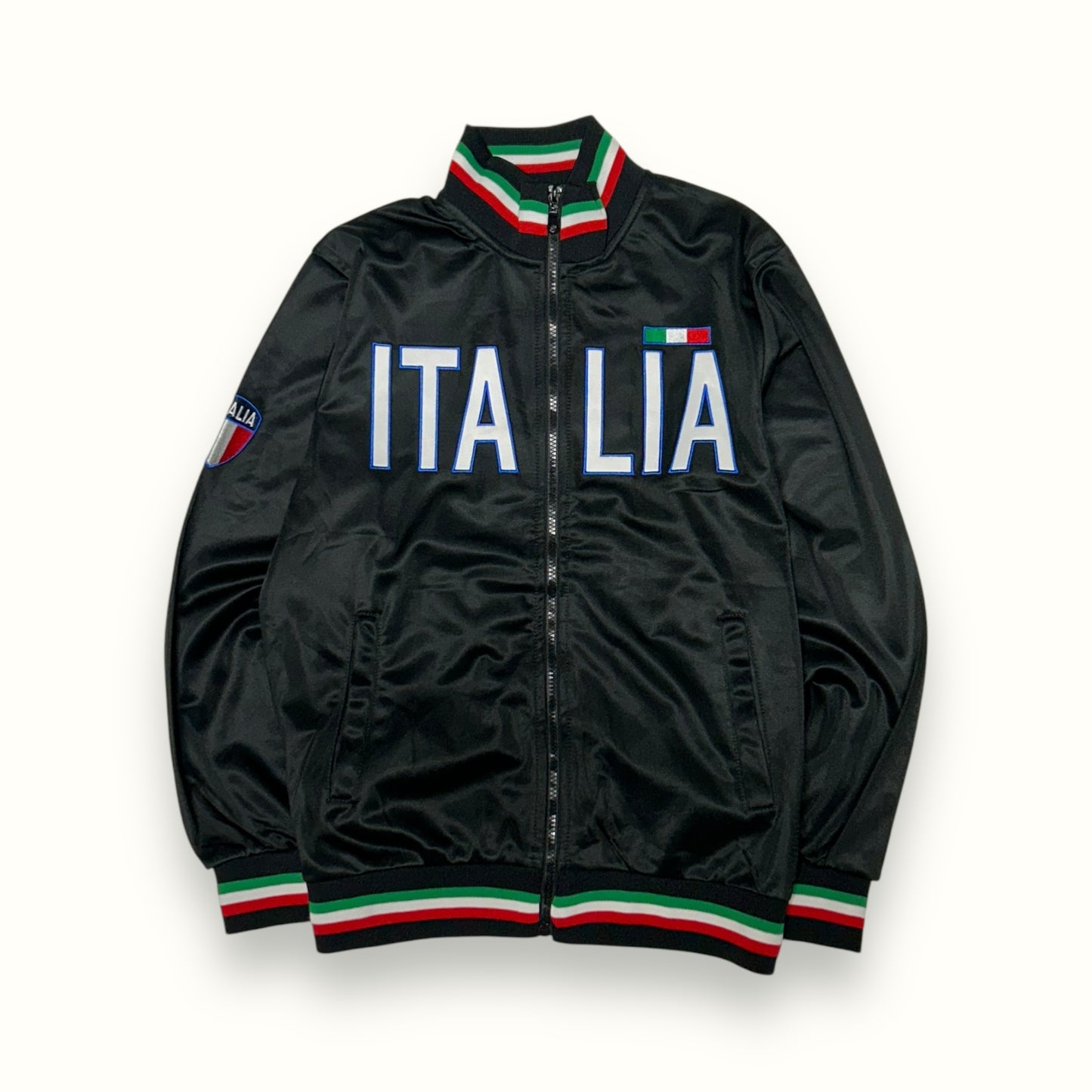 Vintage Italy spell out track jacket (M)